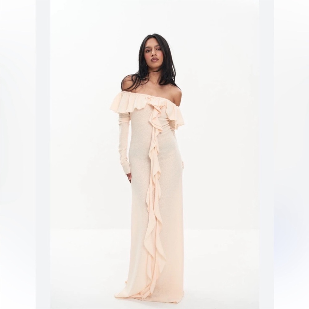 Arcina Ori Mila Crème Maxi Dress NWT - Picture 7 of 17